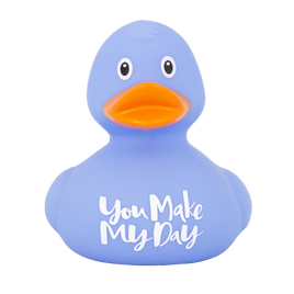 "You make my day" Duck, blue  - design by LILALU