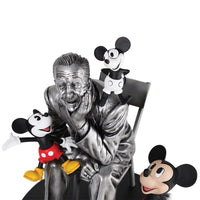 Walt with Mickey Mouse Through the Years Disney 100 Figurine