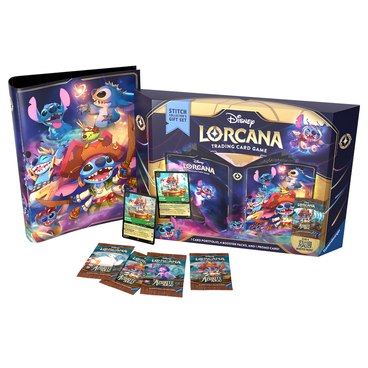 英語版 Stitch Collector's Gift Set Lorcana Disney Lorcana Card - Stitch Collector's Gift Set - Azurite Sea