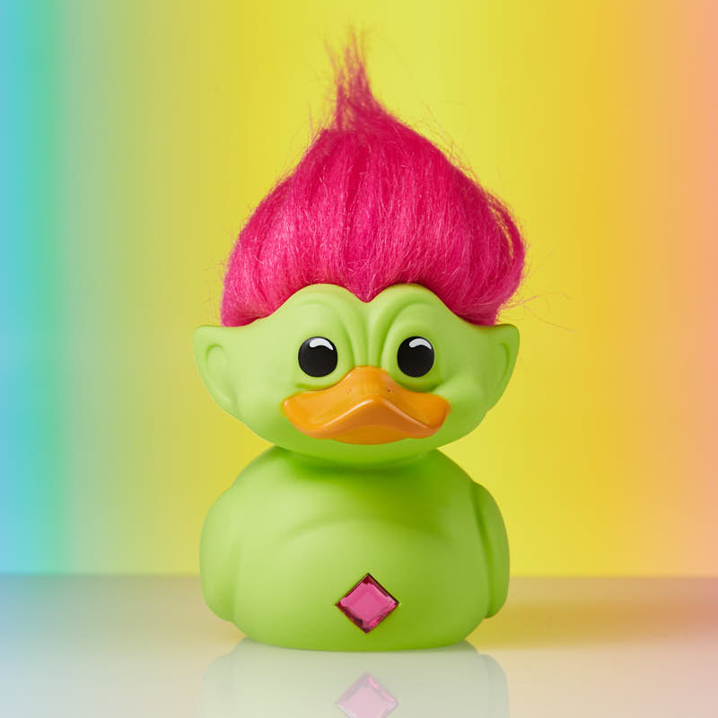Trolls Green Troll (Green with Pink Hair) TUBBZ (First Edition