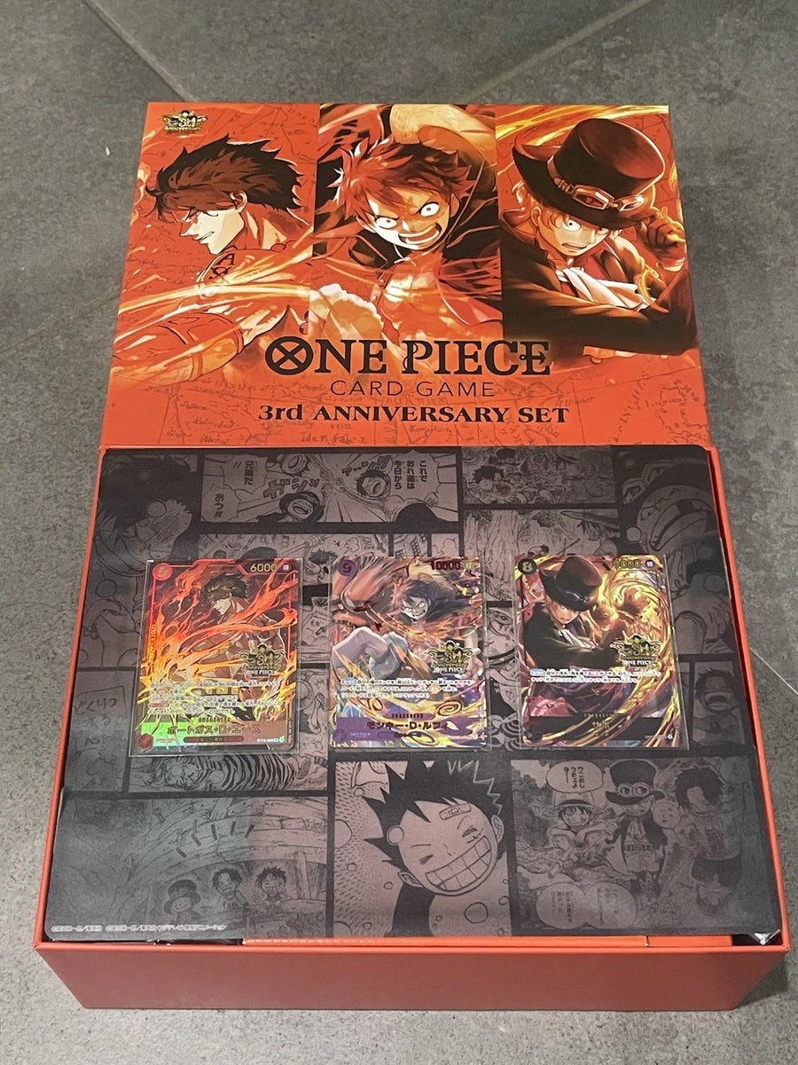 One Piece Card Game: Japanese 3rd Anniversary Set| Shop4Ducks One Piece Card Game: Japanese 3rd Anniversary Set| Shop4Ducks