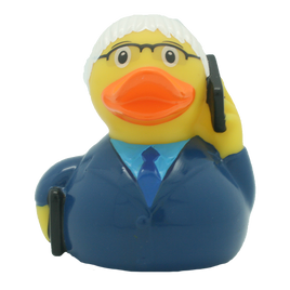 Business Man Rubber Duck By Lilalu