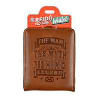 Personalised RFID Wallet - Fishing