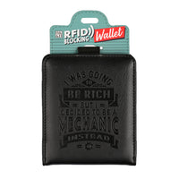 Personalised RFID Wallet - Mechanic