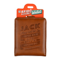 Personalised RFID Wallet - Jack