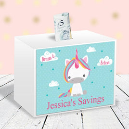 Dream Believe Unicorn - Money Box