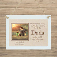 Hanging Sign Small Rectangle 214x165mm