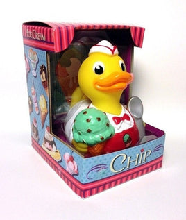 Chip, the Ice Cream Duck Rubber Duck - By Celebriducks - Limited Edition