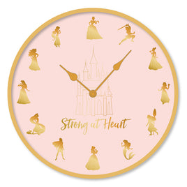 Disney Princess {Strong At Heart} Clock