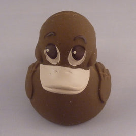 Chocolate Brown Latex Rubber Duck From Lanco Ducks