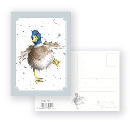 A Waddle and A Quack - Postcard - Wrendale Designs