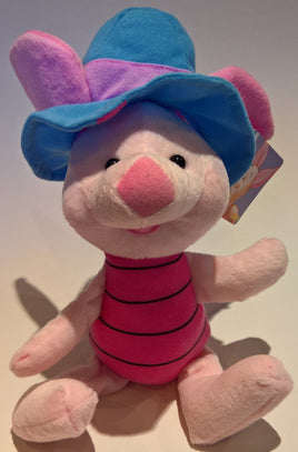 Disney Winnie the Pooh Piglet Cowboy Plush Soft Toy 25cm