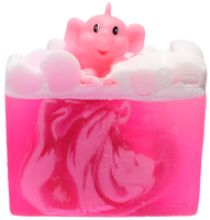 Pink Elephants & Lemonade Soap Sliced from Bomb Cosmetics
