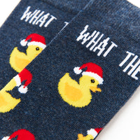 Unisex What The Duck Christmas Socks