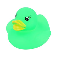 Green Rubber Ducks – Pack of 6