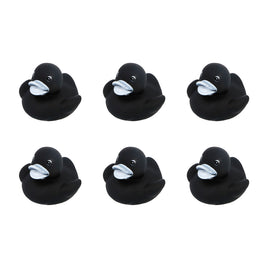 Black Rubber Ducks – Pack of 6