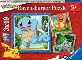 Pokemon Puzzle, 3x 49pc