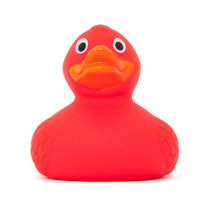 8cm Standard Red Luxury Weighted Rubber Duck