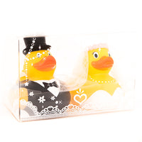 Bride and Groom Rubber Duck in Presentation Box