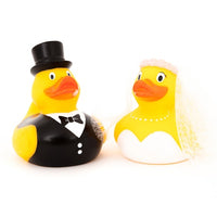 Bride and Groom Rubber Duck in Presentation Box