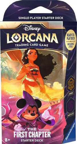 Lorcana - The First Chapter - Starter Deck - Amber & Amethyst