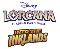 Disney Lorcana Trading Card Game Into The Inklands Moana and Scrooge McDuck - Sapphire/Ruby Starter Deck