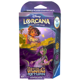 Disney Lorcana Trading Card Game - Starter Deck Amber & Amethyst - (Mirabel & Bruno) - Ursula's Return