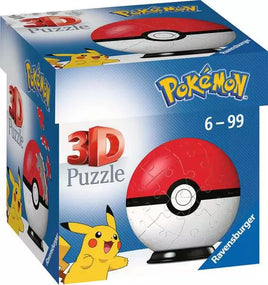 Pokemon Pokeball 3D Puzzle, 54pc