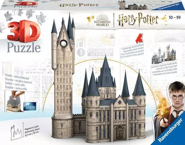 Harry Potter Hogwarts Astronomy Tower 3D Puzzle 540pc Shop4Ducks