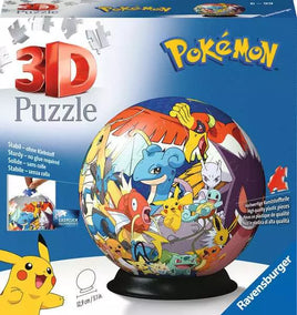 Pokemon 3D Puzzle Ball, 72pc
