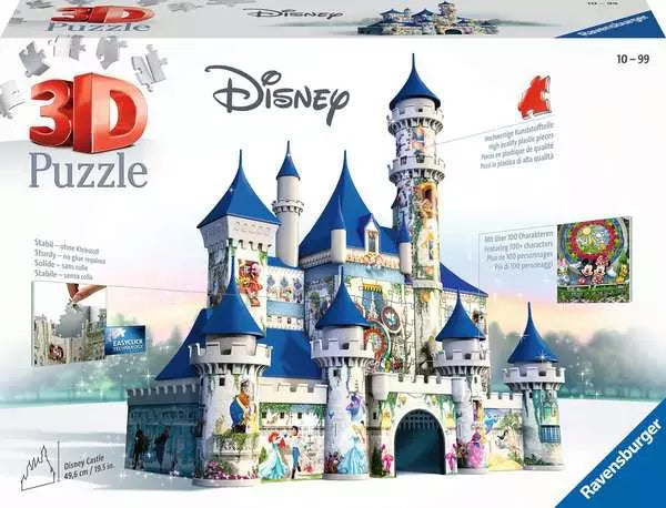 Disney Castle 3D Puzzle, 216pc| Shop4Ducks