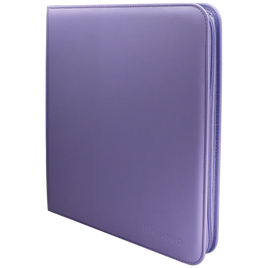 Vivid 12-Pocket Zippered PRO-Binder - Purple