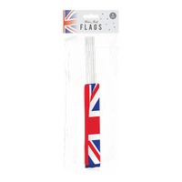 Union Jack Hand Flags - Pk 5