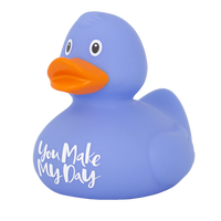 "You make my day" Duck, blue  - design by LILALU