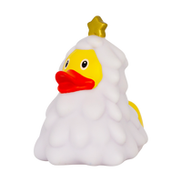 White Christmas Tree rubber duck