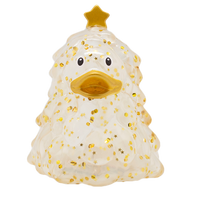 Classic Glitter Christmas Tree rubber duck