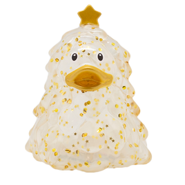 Gold Glitter Christmas Tree rubber duck