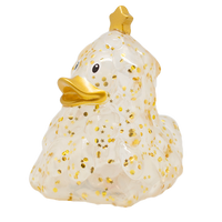 Gold Glitter Christmas Tree rubber duck