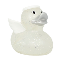 Glitter Angel rubber duck