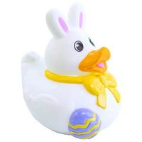 White Easter Rabbit Rubber Duck