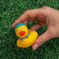 3 Mini Easter Spring Rubber Ducks