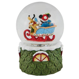 Mickey and Pluto Christmas Waterball