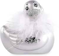 I Rub My Duckie - Vibrating Massage Duck - Paris - Silver