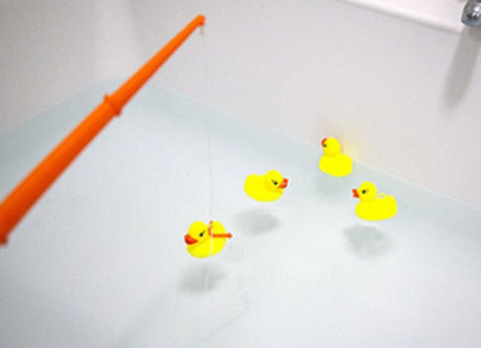 bath time rubber fish hooks Bath Time Hook a Duck| Shop4Ducks