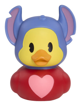 Disney Duckalooz Rubber Ducks - Stitch - Love Duck