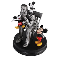 Walt with Mickey Mouse Through the Years Disney 100 Figurine