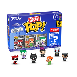 DC Comics 4-Pack Series 3 Bitty Pop Funko