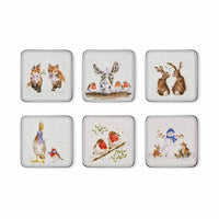 Christmas Coasters - Set of  6