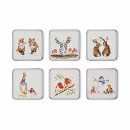 Christmas Coasters - Set of  6