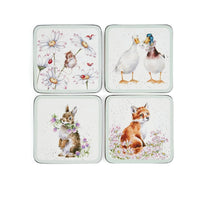 Wildflowers Coasters - Set of 4